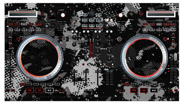 Numark NS 6 Skin Conflict Grey